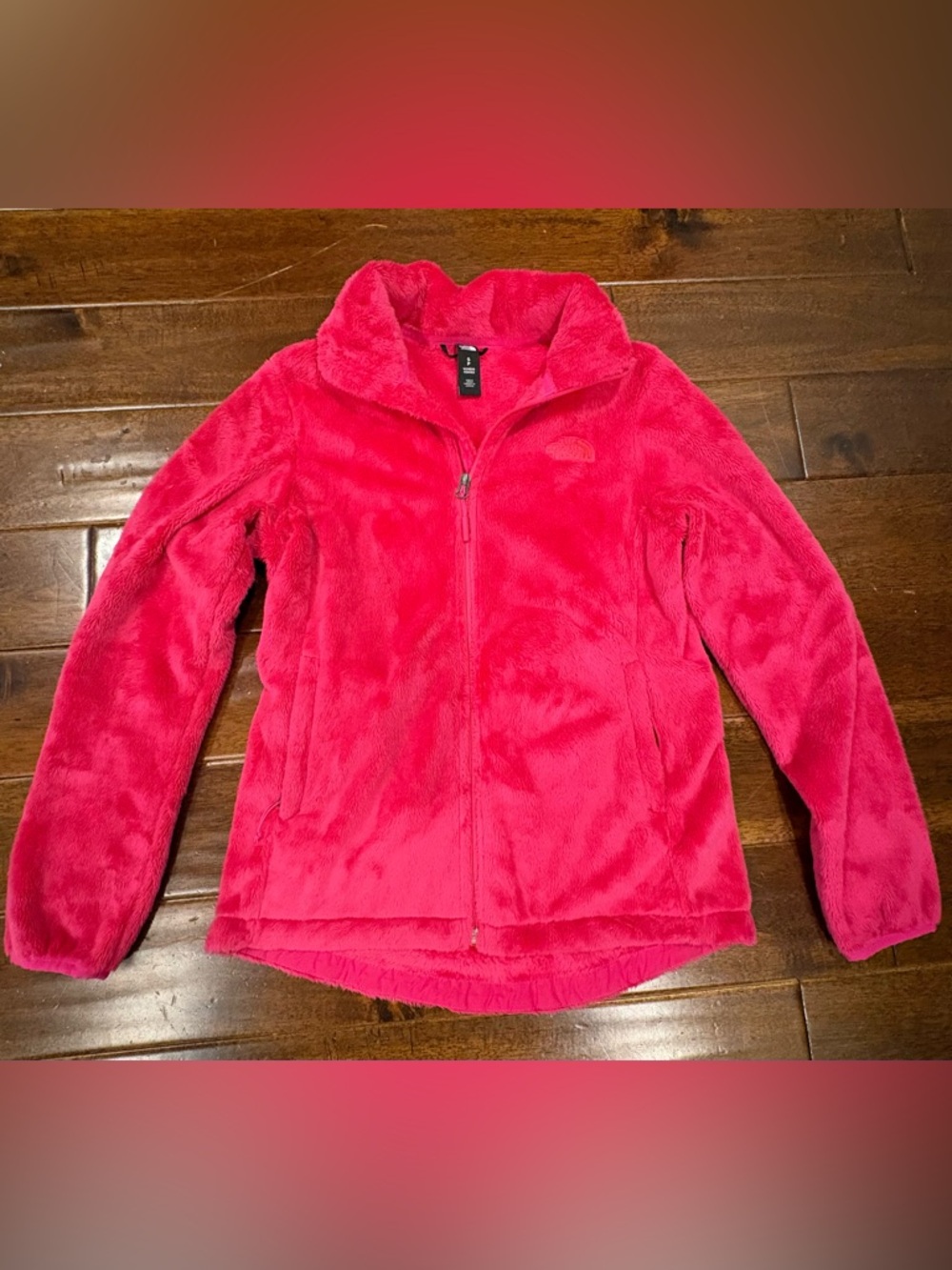 The North Face Hot Pink Osito Fleece Jacket